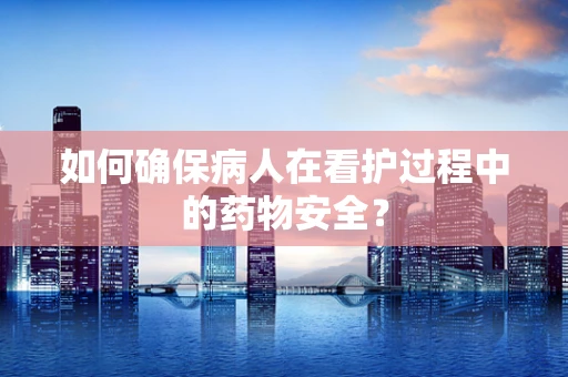 如何确保病人在看护过程中的药物安全？