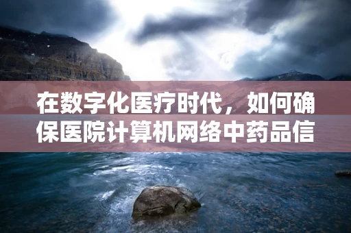 在数字化医疗时代，如何确保医院计算机网络中药品信息的安全传输？