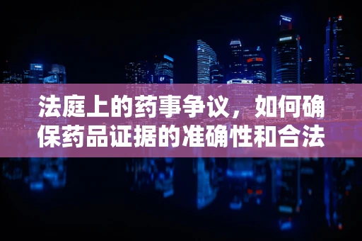 法庭上的药事争议，如何确保药品证据的准确性和合法性？