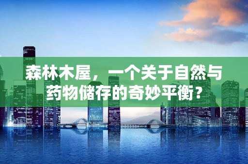 森林木屋，一个关于自然与药物储存的奇妙平衡？
