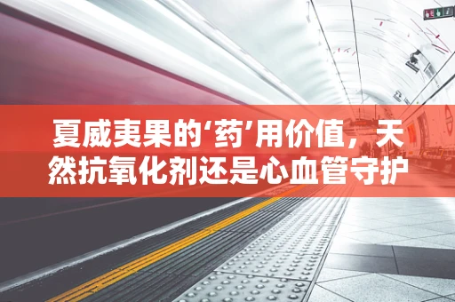 夏威夷果的‘药’用价值，天然抗氧化剂还是心血管守护者？