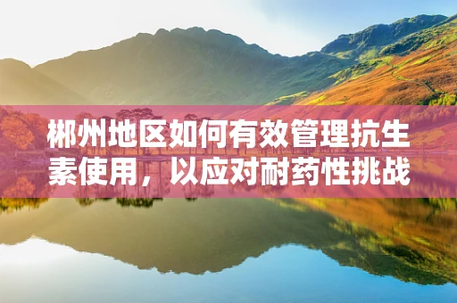 郴州地区如何有效管理抗生素使用，以应对耐药性挑战？