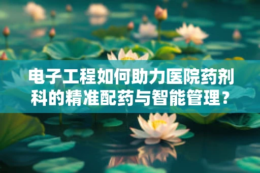 电子工程如何助力医院药剂科的精准配药与智能管理？