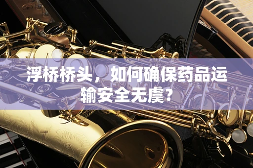 浮桥桥头，如何确保药品运输安全无虞？