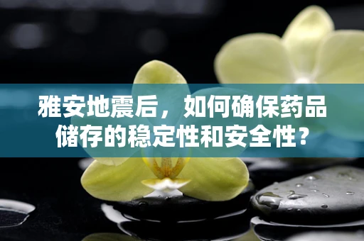 雅安地震后，如何确保药品储存的稳定性和安全性？