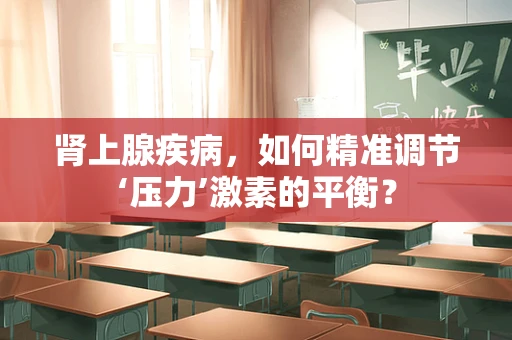 肾上腺疾病，如何精准调节‘压力’激素的平衡？
