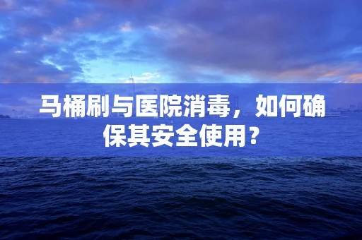 马桶刷与医院消毒，如何确保其安全使用？