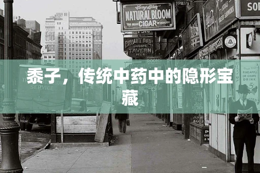 黍子，传统中药中的隐形宝藏