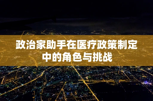 政治家助手在医疗政策制定中的角色与挑战