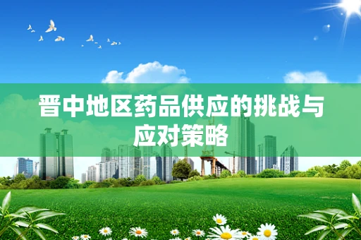 晋中地区药品供应的挑战与应对策略