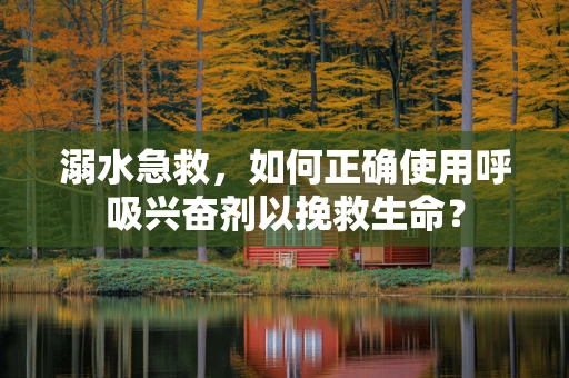 溺水急救，如何正确使用呼吸兴奋剂以挽救生命？