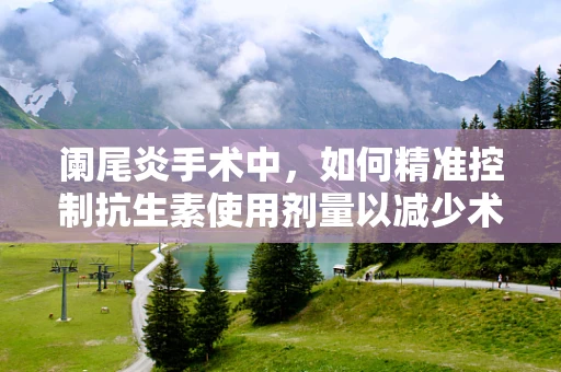 阑尾炎手术中，如何精准控制抗生素使用剂量以减少术后感染风险？