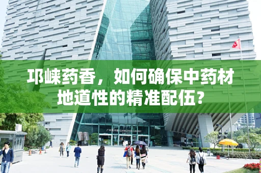 邛崃药香，如何确保中药材地道性的精准配伍？