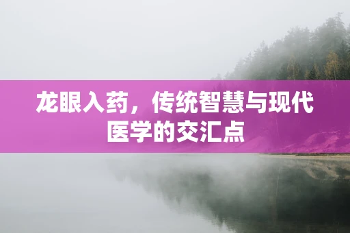 龙眼入药，传统智慧与现代医学的交汇点