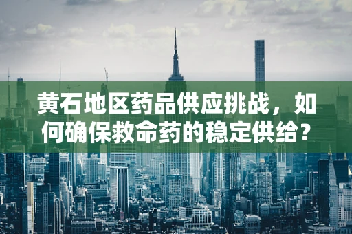 黄石地区药品供应挑战，如何确保救命药的稳定供给？