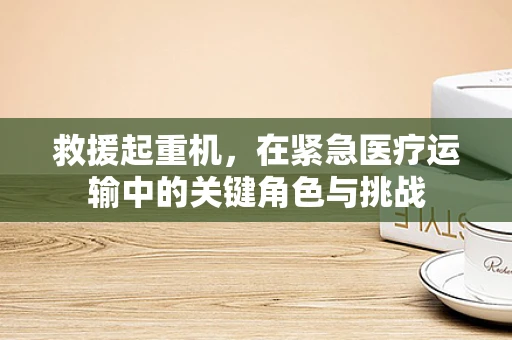 救援起重机，在紧急医疗运输中的关键角色与挑战