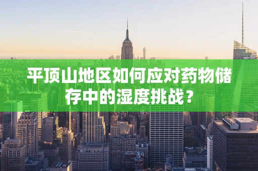 平顶山地区如何应对药物储存中的湿度挑战？