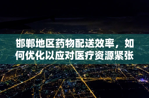 邯郸地区药物配送效率，如何优化以应对医疗资源紧张？