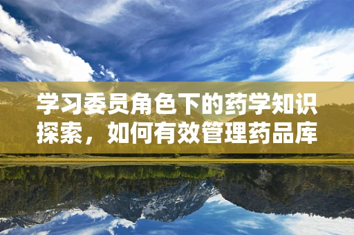学习委员角色下的药学知识探索，如何有效管理药品库存？