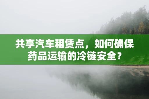 共享汽车租赁点，如何确保药品运输的冷链安全？
