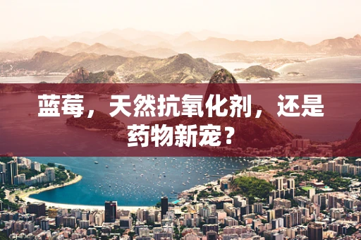 蓝莓，天然抗氧化剂，还是药物新宠？