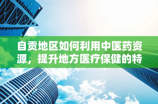 自贡地区如何利用中医药资源，提升地方医疗保健的特色与效率？