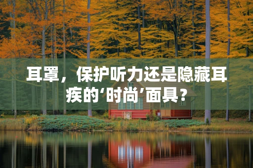 耳罩，保护听力还是隐藏耳疾的‘时尚’面具？