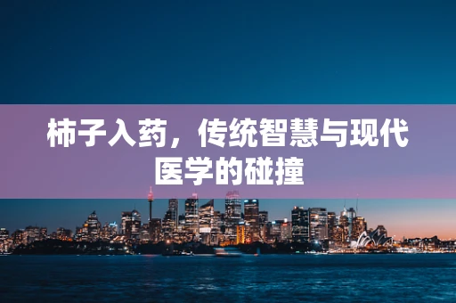 柿子入药，传统智慧与现代医学的碰撞