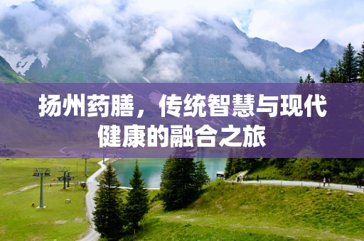 扬州药膳，传统智慧与现代健康的融合之旅