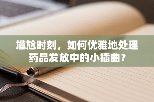 尴尬时刻，如何优雅地处理药品发放中的小插曲？