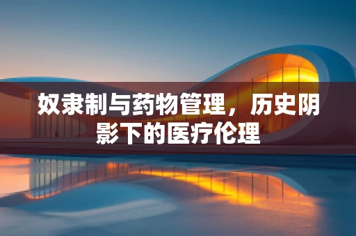 奴隶制与药物管理，历史阴影下的医疗伦理