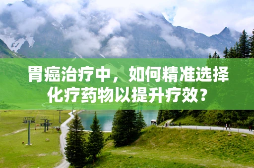胃癌治疗中，如何精准选择化疗药物以提升疗效？