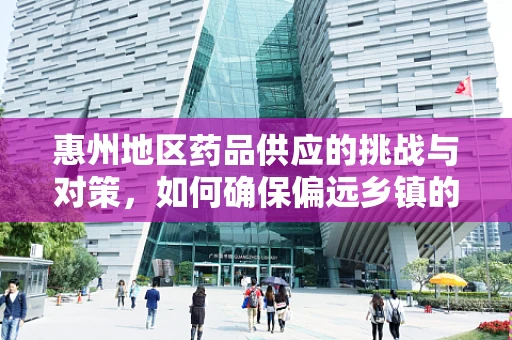 惠州地区药品供应的挑战与对策，如何确保偏远乡镇的药品可及性？