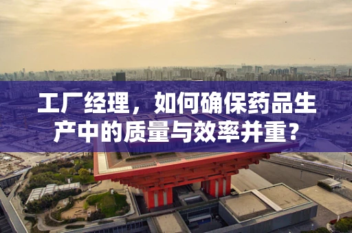 工厂经理，如何确保药品生产中的质量与效率并重？