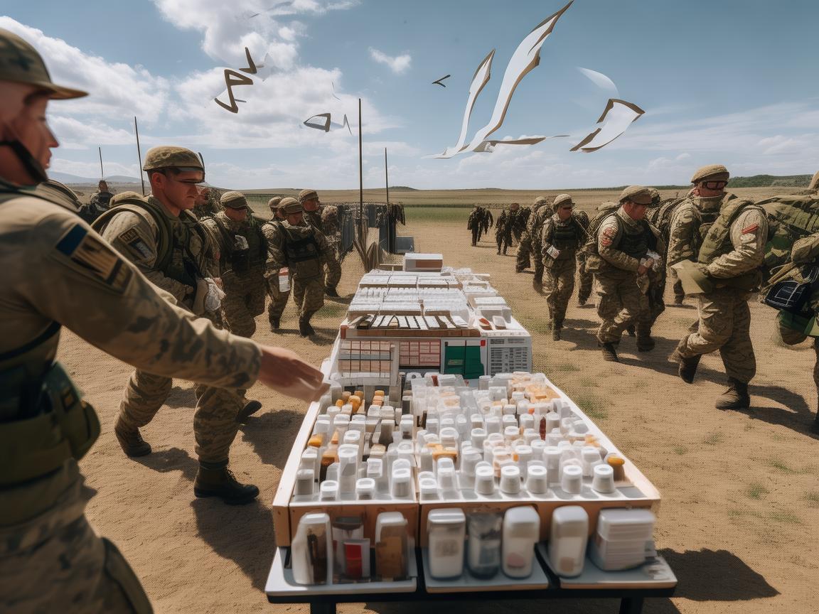 陆军在紧急医疗救援中，如何高效调配药品？