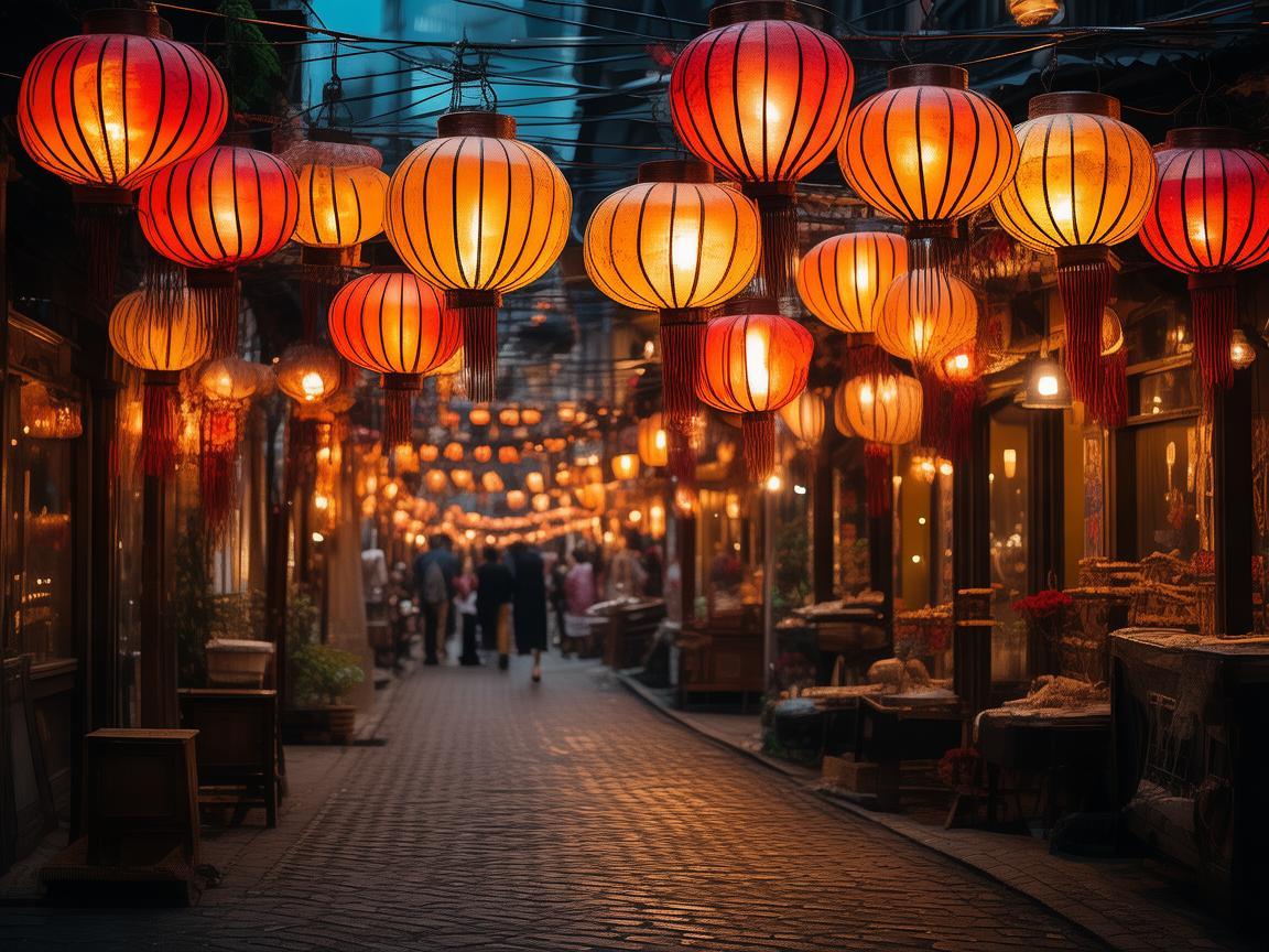 夜市街灯笼，照亮安全，还是隐藏风险？