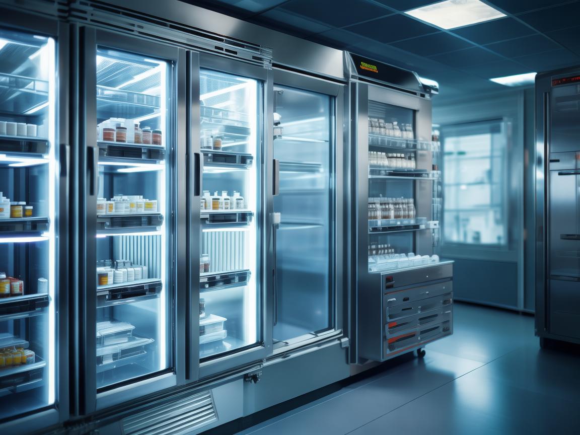 如何确保医院冰箱中药品的安全存储？
