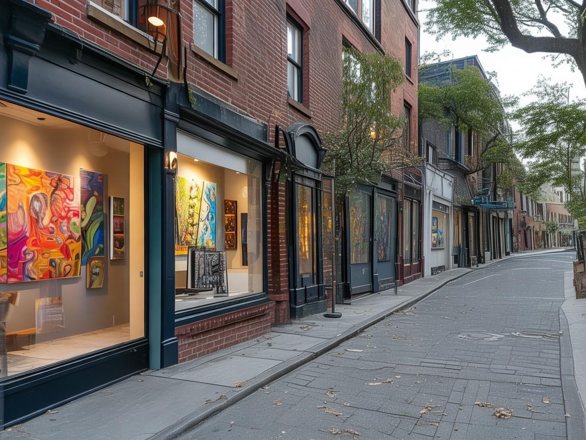 画廊街的色彩与健康，如何利用艺术氛围提升患者康复体验？